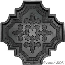 Форми для тротуарної плитки Вереск-2007 Лілія велика &mdash; Вереск-2007